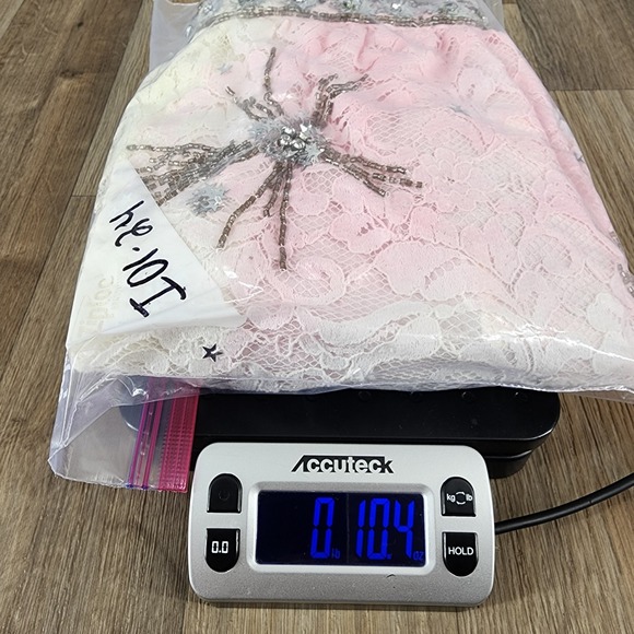 LoveShackFancy Kezia Skirt Multi Tie Dye Lace Beaded Festival Size 8 NWT $325 - Picture 10 of 10